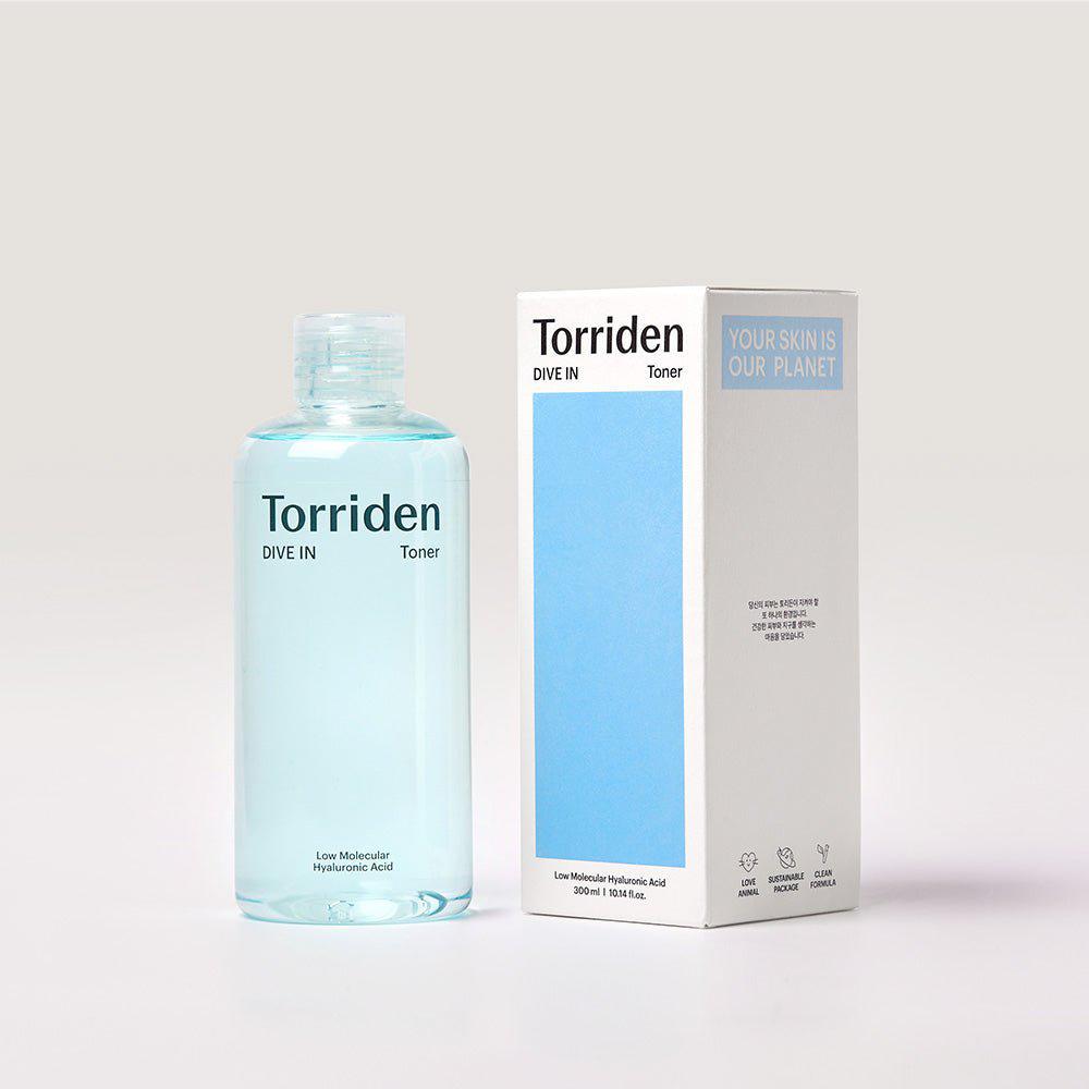 TORRIDEN Dive-In Low Molecular Hyaluronic Acid Toner – Korean Deep Hydrating Toner for Plumping, Moisture Boost & Barrier Care
