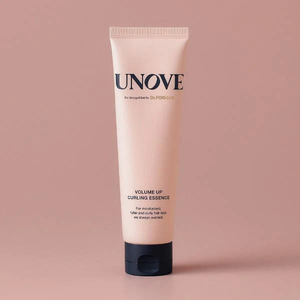 UNOVE Volume Up Curling Essence 147ml – Korean Hair Styling Essence for Defined, Bouncy & Long-Lasting Curls