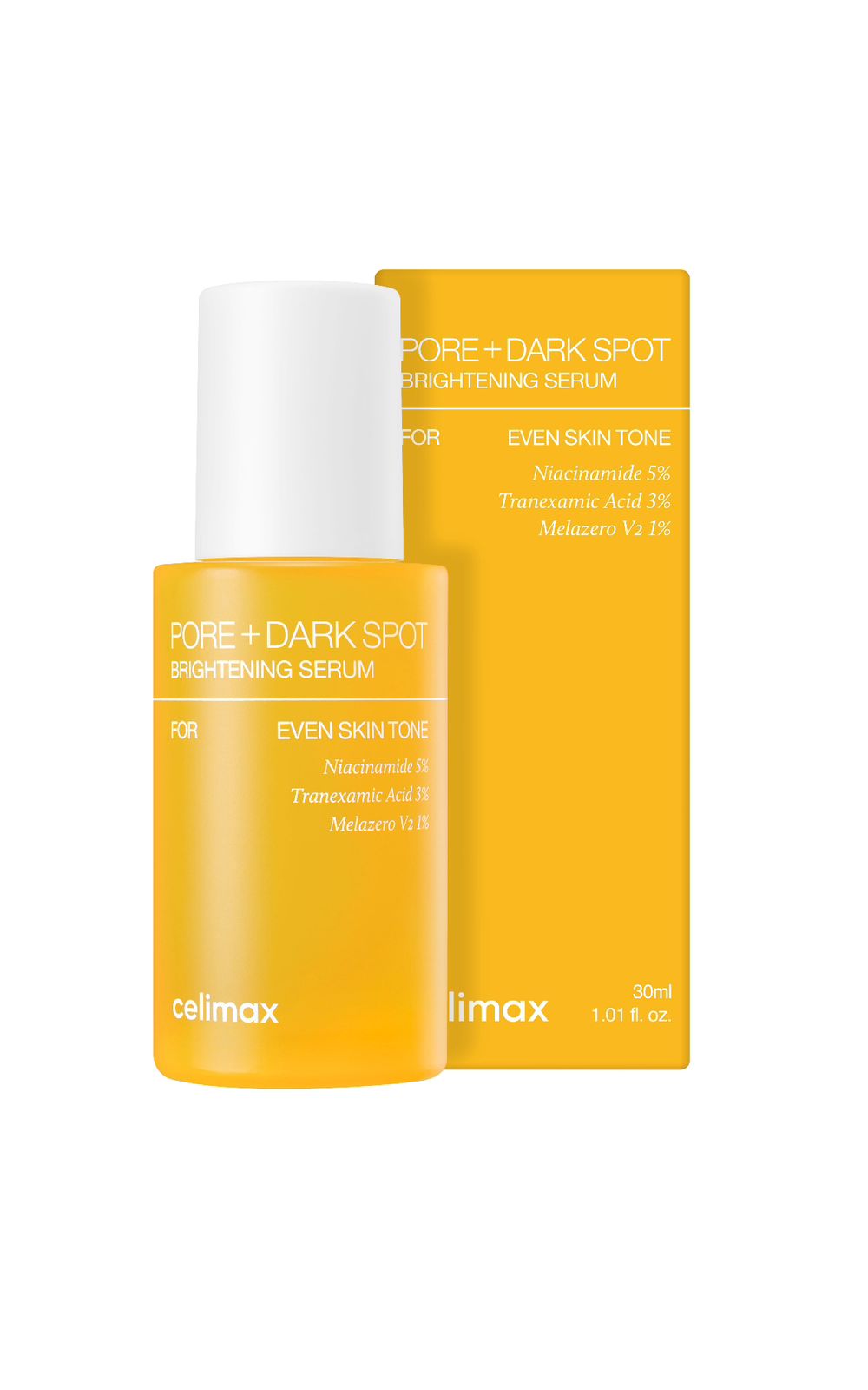 celimax Pore + Dark Spot Brightening Serum 30ml – Korean Glow Serum for Pores, Pigmentation & Even Skin Tone