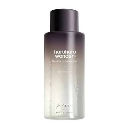Haruharu Wonder Black Rice Hyaluronic Toner – Korean Hydrating & Anti-Aging Toner for Glow, Elasticity & Barrier Care