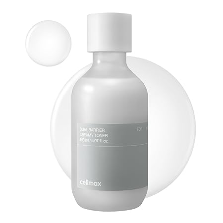 Celimax Dual Barrier Creamy Toner – Korean Hydrating Toner for Barrier Repair, Deep Moisture & Sensitive Skin Care