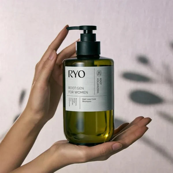 RYO Root:Gen For Women Hair Loss Care Shampoo 353ml – Korean Scalp Strengthening Shampoo for Thinning Hair & Hair Fall Control