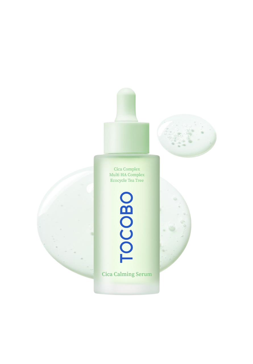 TOCOBO Cica Calming Serum – Korean Vegan Soothing Serum for Redness Relief, Sensitive Skin & Barrier Repair