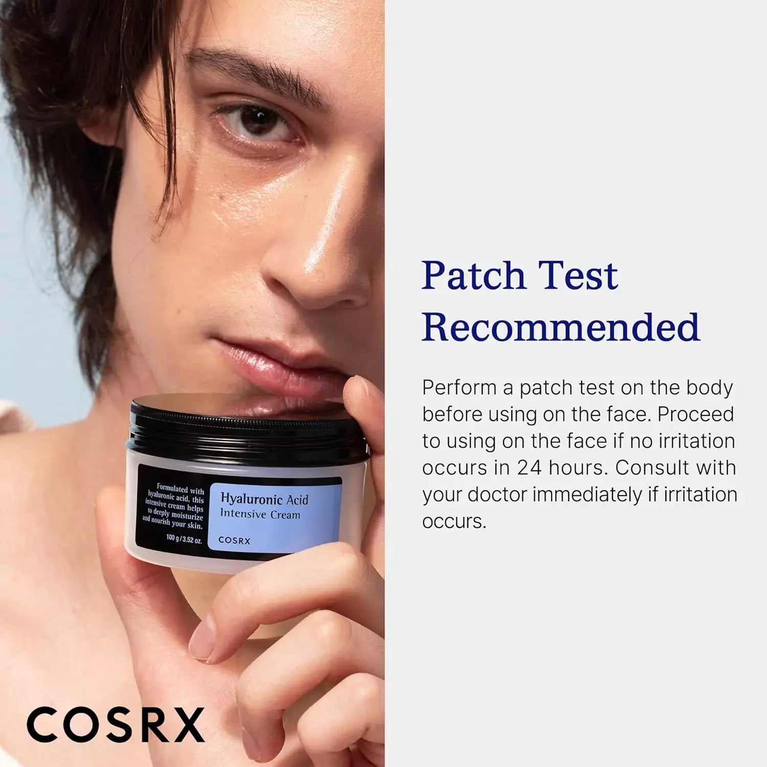 COSRX Hyaluronic Acid Intensive Cream – Korean Deep Hydration Moisturizer for Dry Skin, Barrier Repair & Plumping Glow