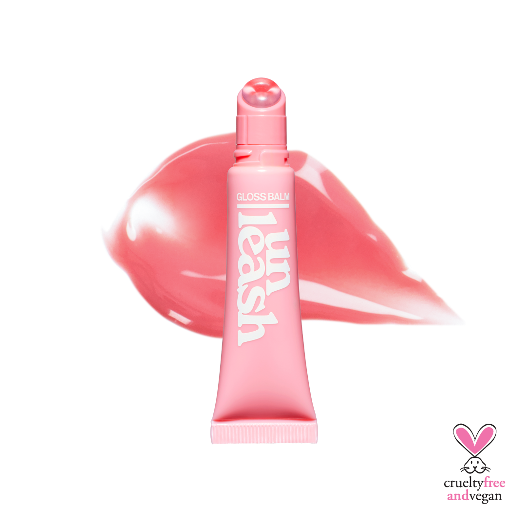 Unleashia Sunset Dazzle Gloss Balm – Korean Shimmer Lip Balm for Glossy, Plump & Hydrated Lips