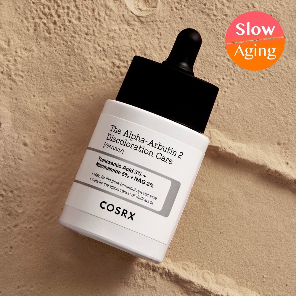 COSRX 2% Alpha Arbutin Discoloration Care Serum with Niacinamide – Korean Brightening Serum for Dark Spots, Pigmentation & Even Skin Tone