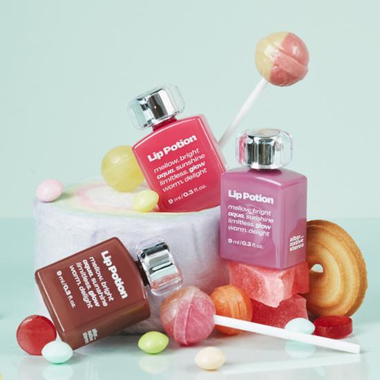 Lip Potion Aqua Glow No.8 – Korean Hydrating Lip Tint for Dewy Shine, Juicy Color & Glass Lips