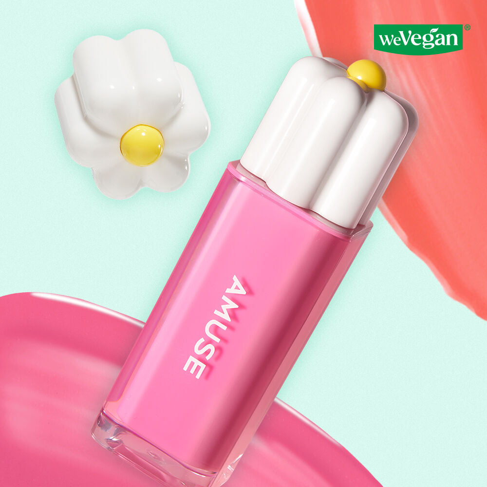 AMUSE Dew Tint 4g – Long-Lasting Moisture Lip Tint for Juicy, Hydra