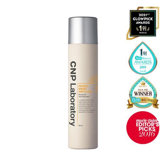 CNP Propolis Energy Ampoule Mist – Korean Hydrating Facial Mist for Glow, Soothing Care & Skin Barrier Protection