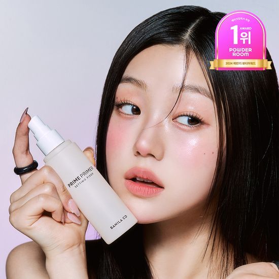 Banila Co Prime Primer & Setting Fixer 100ml – 2-in-1 Makeup Primer & Setting Spray for Long-Lasting Dewy Finish