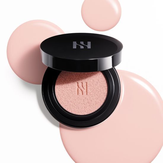 HERA Black Tone-Up Sun Cushion – SPF Protection Korean Tone-Up Cushion for Bright, Even & Protected Skin