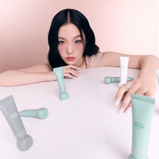 Nuse Mousse Care Cheek Handy – Korean Mousse Blush Stick for Soft Matte, Natural Flush & Smooth Blend