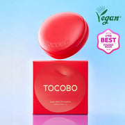 Tocobo Apple Dewy Fit Cushion – Korean Hydrating Cushion Foundation for Glass Skin Glow & Natural Coverage