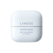 LANEIGE Water Bank Blue Hyaluronic Gel Cream – Korean Lightweight Hydrating Moisturizer for Oily & Combination Skin | Oil-Free Gel Face Cream