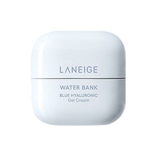 LANEIGE Water Bank Blue Hyaluronic Gel Cream – Korean Lightweight Hydrating Moisturizer for Oily & Combination Skin | Oil-Free Gel Face Cream