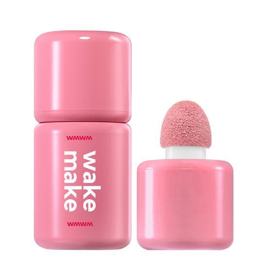 WAKEMAKE Shaking Blur Cheek – Korean Liquid Blush for Soft Blur, Natural Flush & Long-Lasting Glow