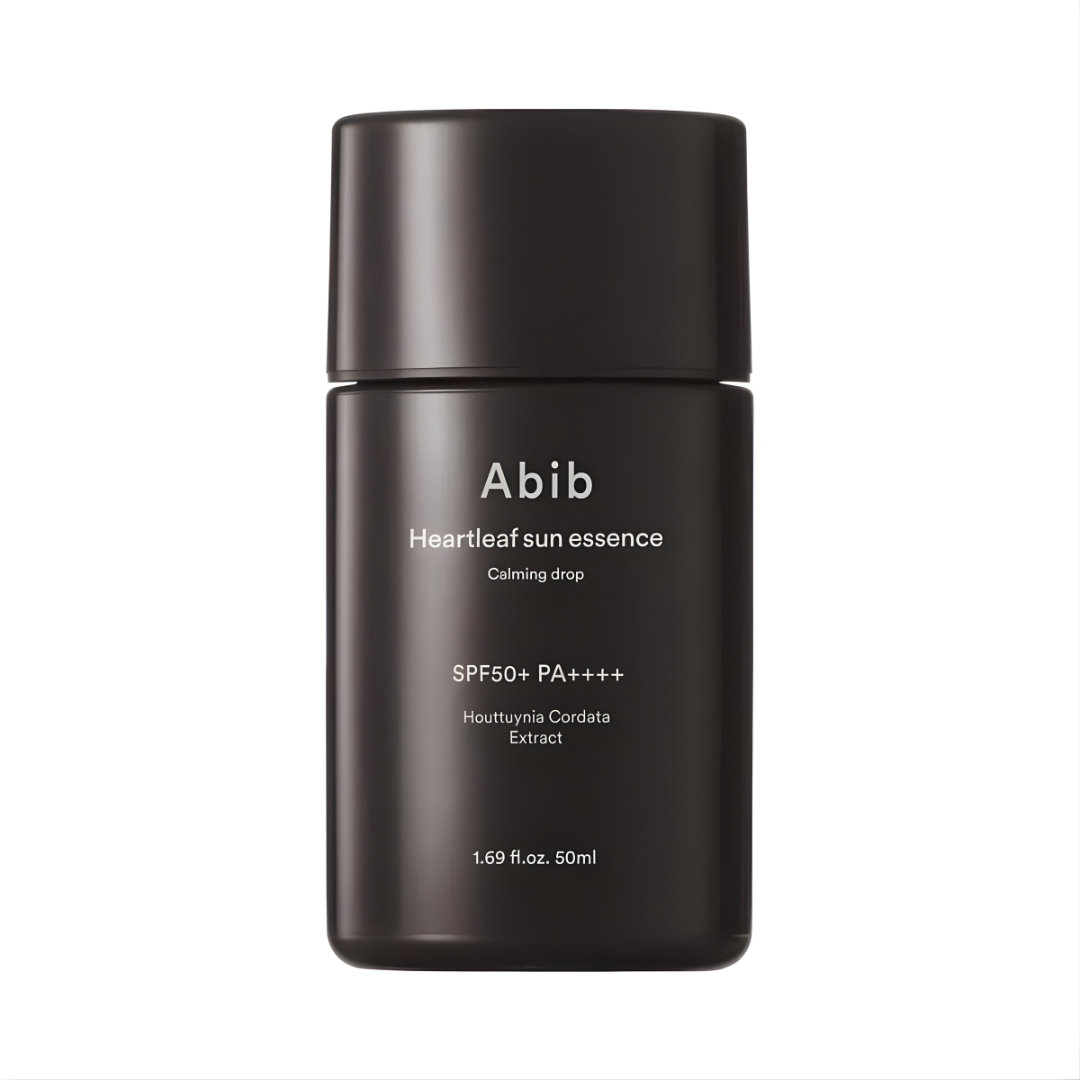 ABIB Heartleaf Sun Essence Calming Drop SPF50+ PA++++ – Korean Soothing Sunscreen Essence for Sensitive Skin & Daily UV Protection