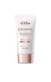 d'Alba Piedmont Waterfull Tone-Up Sunscreen Serum Broad Spectrum SPF50+ PA++++ – Korean Brightening UV Protection Serum for Glow & Even Skin Tone