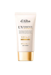 d'Alba Waterfull UV Essence Vita-C Sun Cream SPF50+ PA++++ – Korean Vitamin C Sunscreen for Brightening, Glow & UV Protection