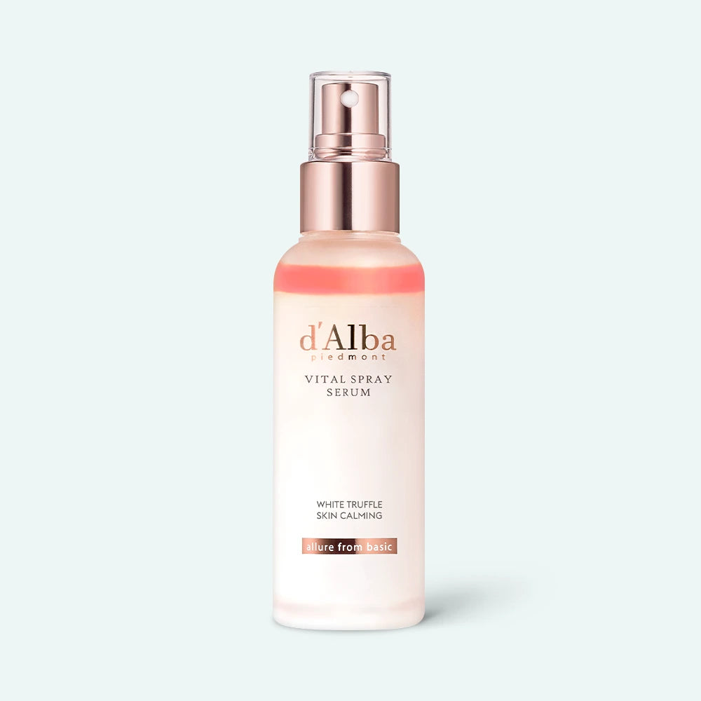 D'Alba Vital Spray Serum 100ml – Korean White Truffle Mist Serum for Hydration, Glow & Skin Refresh