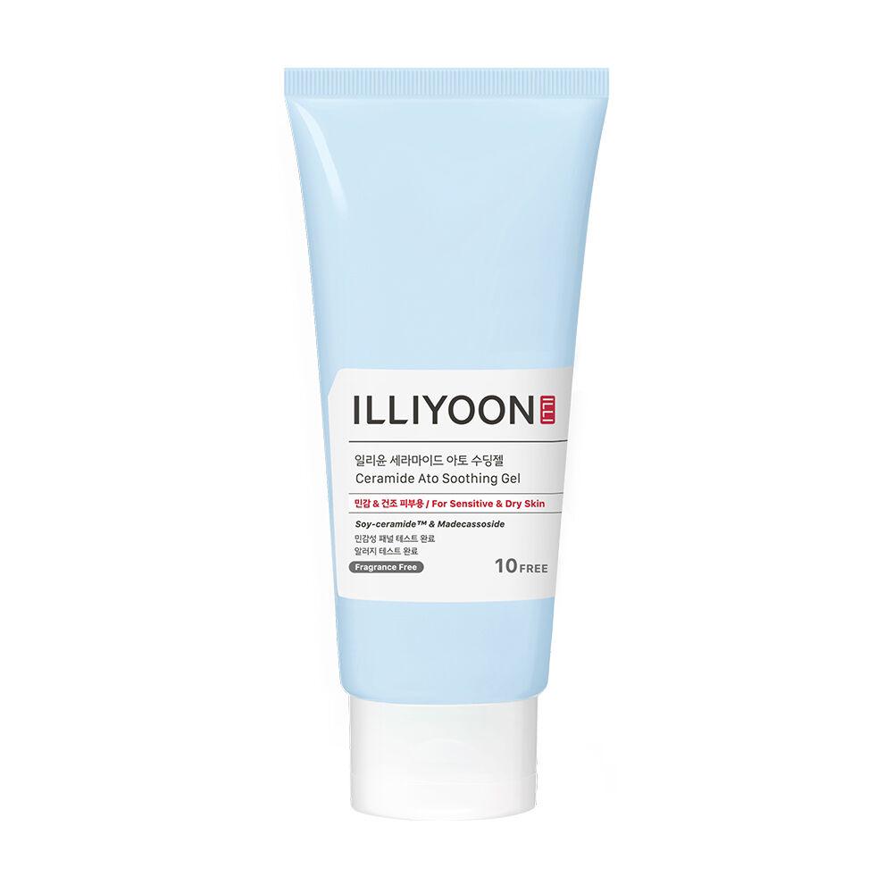ILLIYOON Ceramide Ato Soothing Gel – Korean Lightweight Moisturizer for Sensitive Skin, Barrier Repair & Cooling Hydration