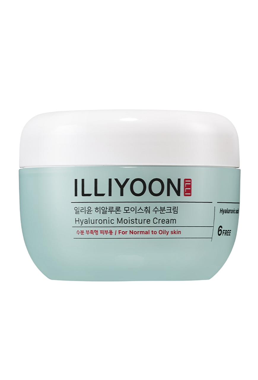 ILLIYOON Hyaluronic Moisture Cream – Korean Deep Hydrating Moisturizer for Dry & Sensitive Skin | Barrier Repair Face Cream with Hyaluronic Acid