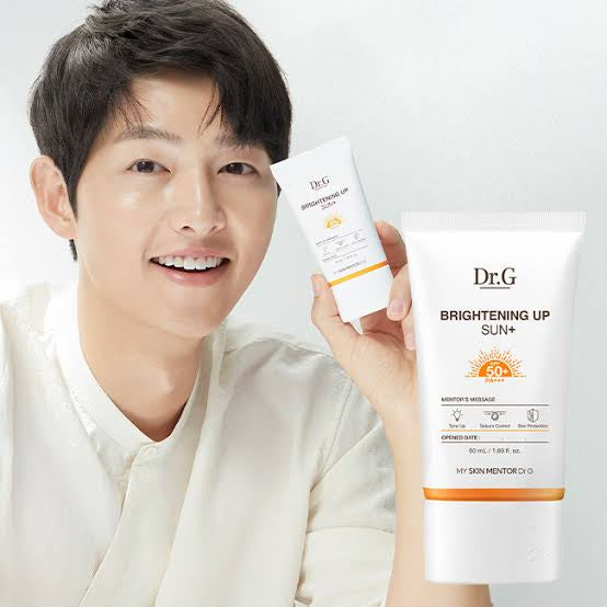 Dr.G Brightening Up Sun Plus SPF50+ PA+++ – Korean Brightening Sunscreen for Glow, UV Protection & Even Skin Tone