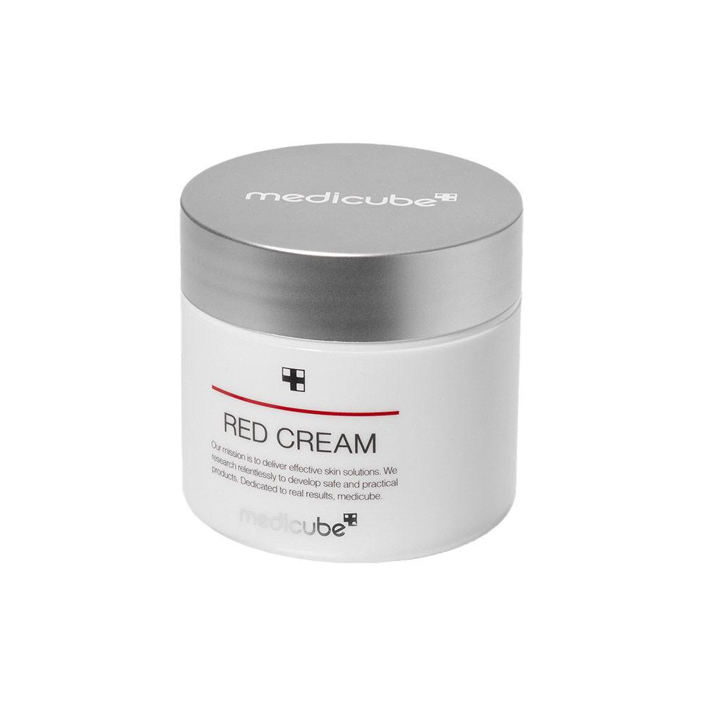 Medicube Red Cream 2.0 – Korean Soothing Moisturizer for Acne-Prone Skin, Redness Relief & Barrier Repair | Calming Face Cream