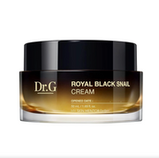 Dr.G Royal Black Snail Cream 50ml – Korean Anti-Aging Moisturizer for Skin Repair, Elasticity & Deep Hydration | Snail Mucin Glow Cream