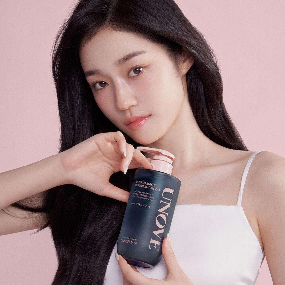 UNOVE Deep Damage Repair Shampoo 500g – Korean Hair Repair Shampoo for Damaged, Dry & Chemically Treated Hair