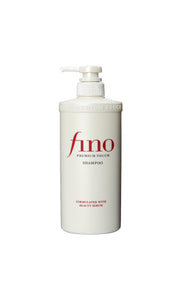 Shiseido Fino Premium Touch Hair Shampoo 550ml – Japanese Deep Repair Shampoo for Dry, Damaged & Frizzy Hair