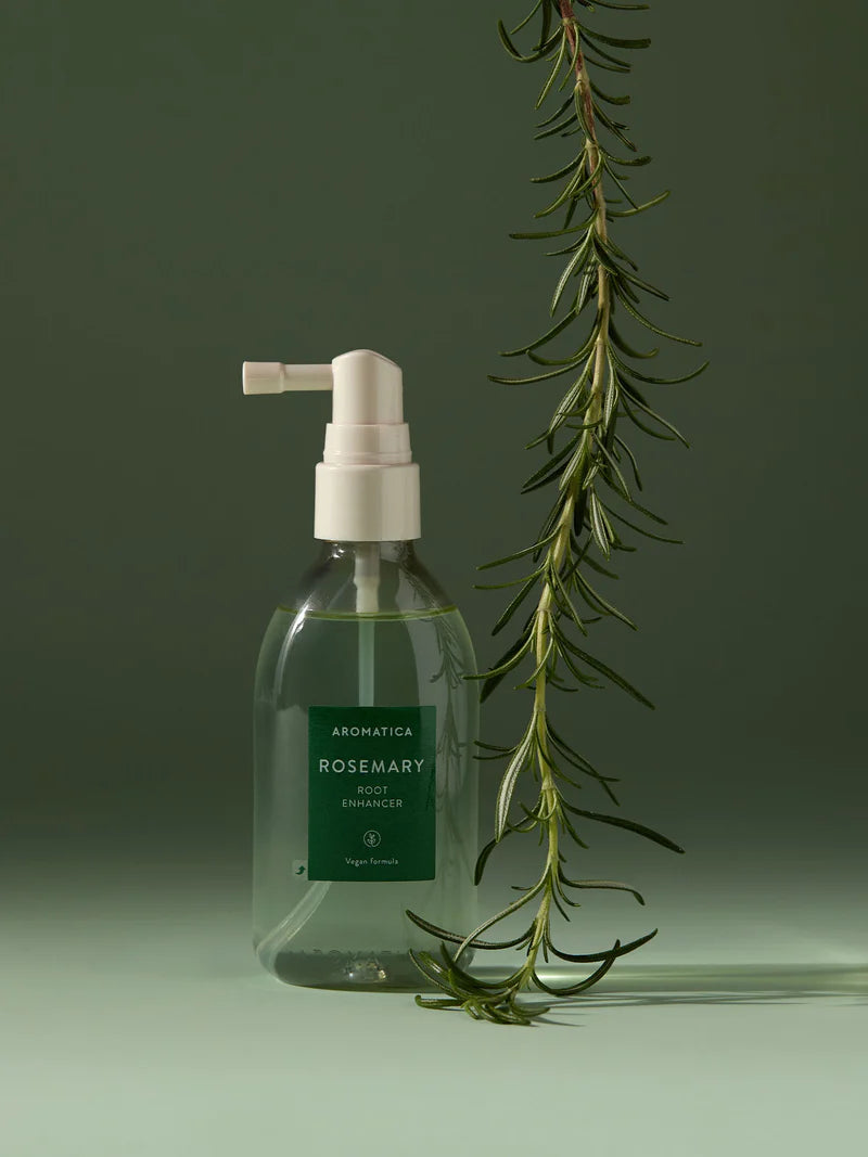Aromatica Rosemary Root Enhancer 100ml – Korean Scalp Treatment for Hair Growth, Strengthening & Refreshing Scalp Care