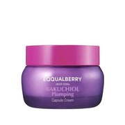 EqqualBerry Bakuchiol Plumping Capsule Cream – Korean Anti-Aging Moisturizer for Firmness, Fine Lines & Hydrated Glow | Gentle Retinol Alternative Face Cream