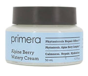 Primera Alpine Berry Watery Cream – Korean Hydrating Gel Cream for Glow, Barrier Repair & Lightweight Moisture | Antioxidant Face Moisturizer