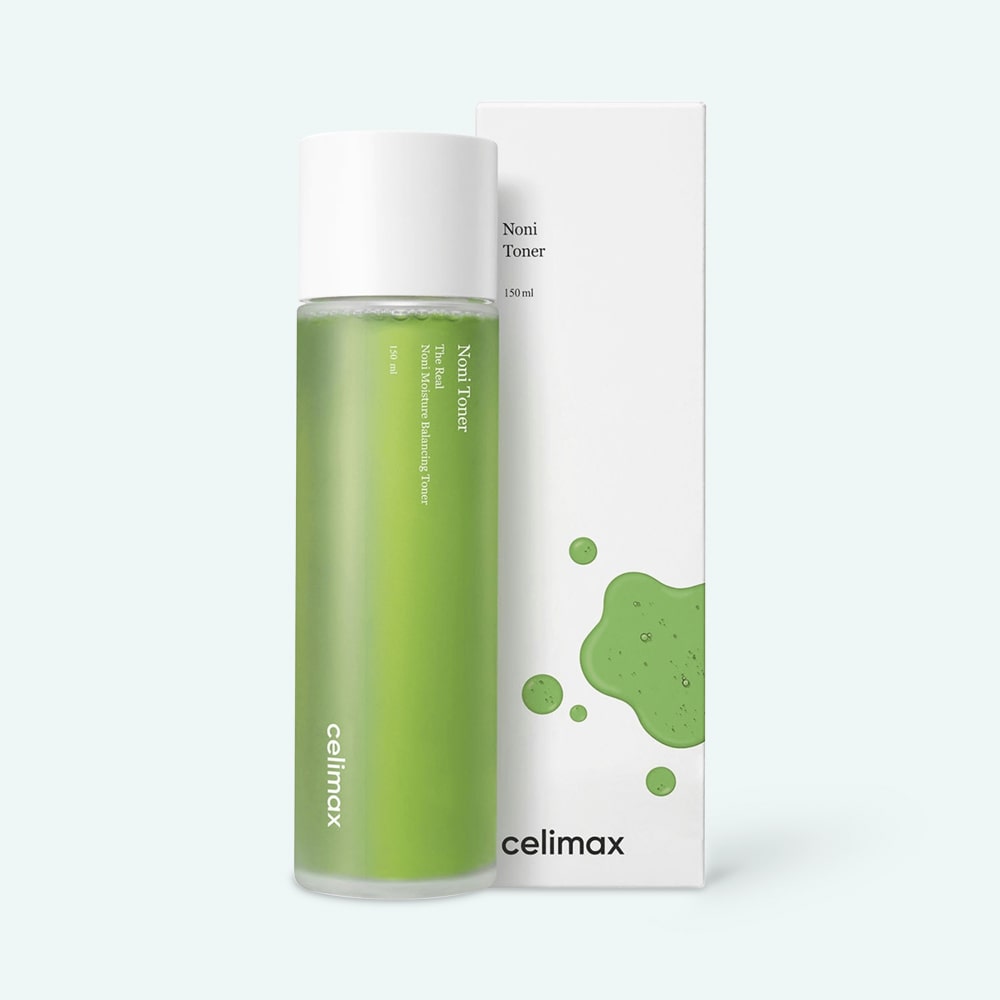 Celimax The Real Noni Moisture Balancing Toner 150ml – Korean Hydrating Toner for Skin Balance, Barrier Care & Radiant Glow