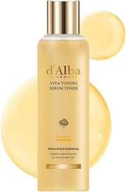 d’Alba Vita Toning Serum Toner – Korean Brightening Toner & Serum for Radiance, Even Skin Tone & Hydration