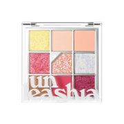 Unleashia Glitterpedia Eye Palette – Korean Glitter Eyeshadow Palette for Shimmer, Sparkle & Glam Looks