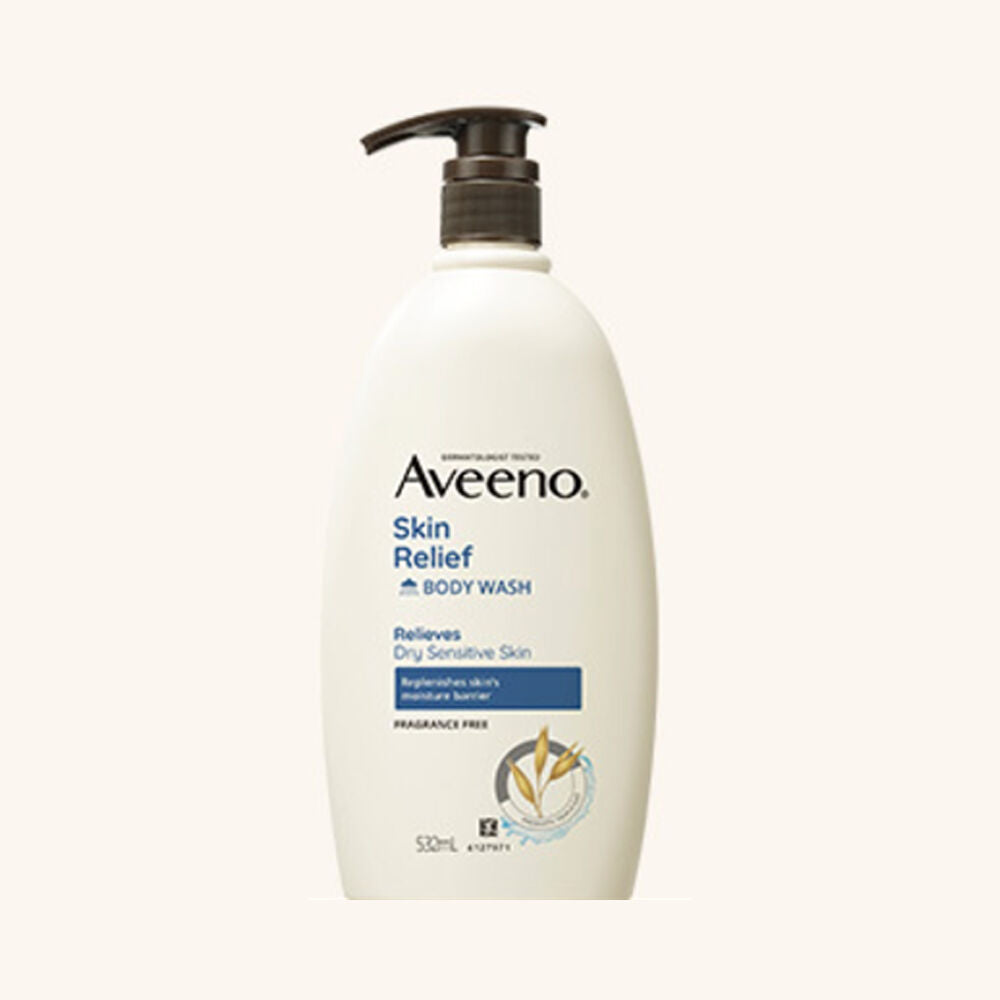 Gentle oat body wash for dry sensitive skin