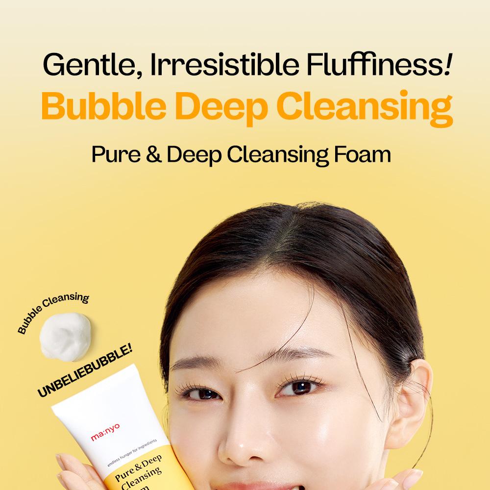 Korean gentle deep cleansing face wash