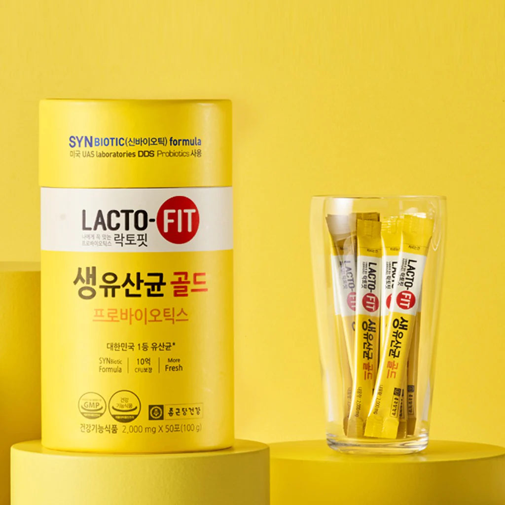 Lacto-Fit Probiotics Gold 50 sticks original in Pakistan