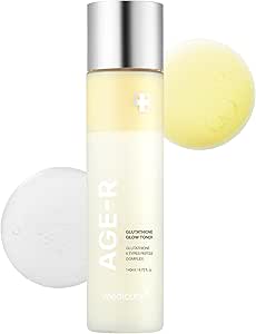 AGE-R Medicube Glutathione Brightening & Glow Toner (140ml).