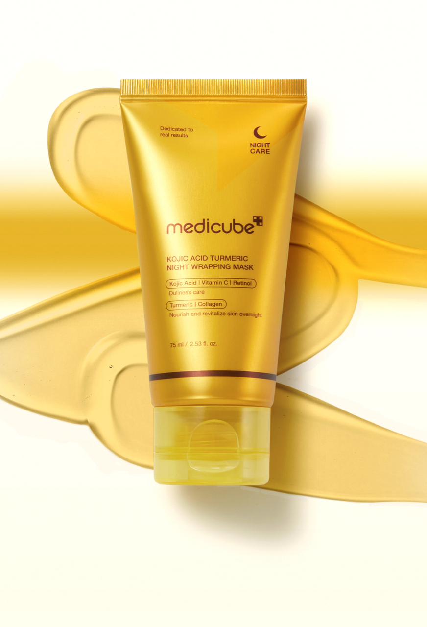 Medicube Kojic Acid Turmeric Night Wrapping Mask original in Pakistan