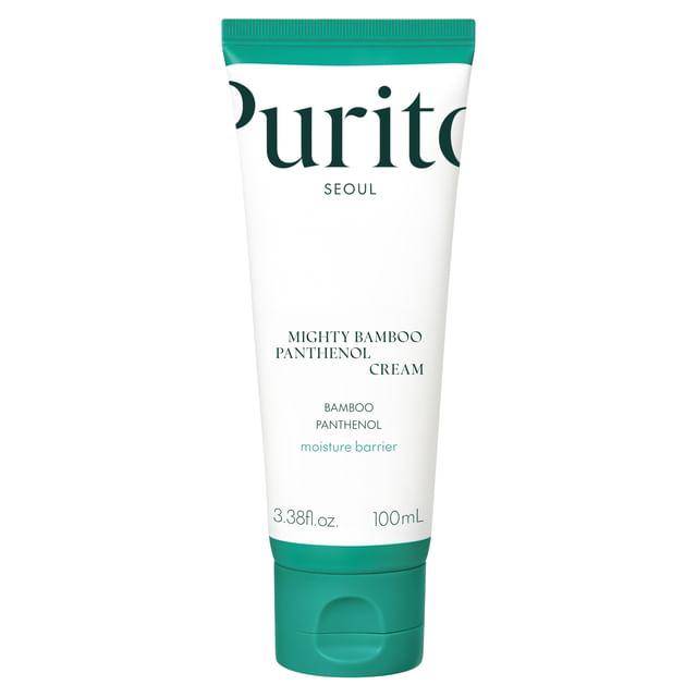 PURITO Mighty Bamboo Panthenol Cream – Korean Barrier Repair Moisturizer for Sensitive Skin, Deep Hydration & Soothing Care