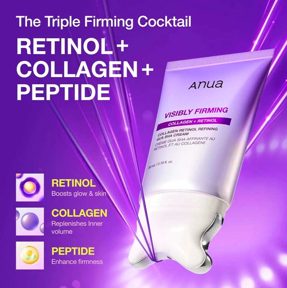 Anua Collagen Retinol Refining Gua Sha Cream – 80 mL