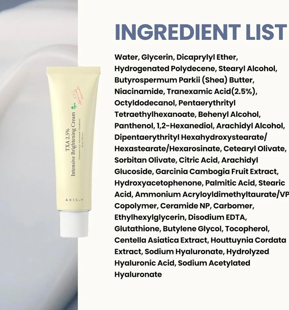 AXIS-Y TXA 2.5% Intensive Brightening Cream