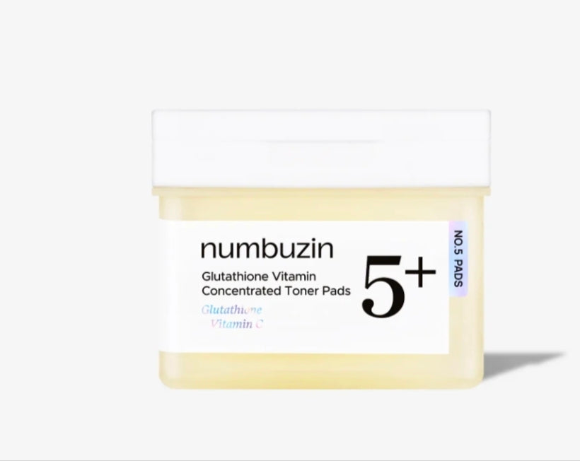 Numbuzin No.5 Glutathione Vitamin Concentrated Toner Pad - 70 Pads