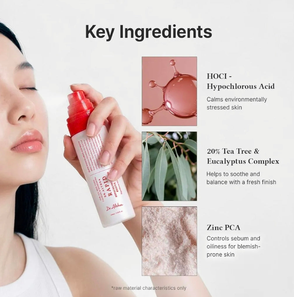 Dr.Althea Rapid Hypochlorous Acid Rescue Mist 100ml