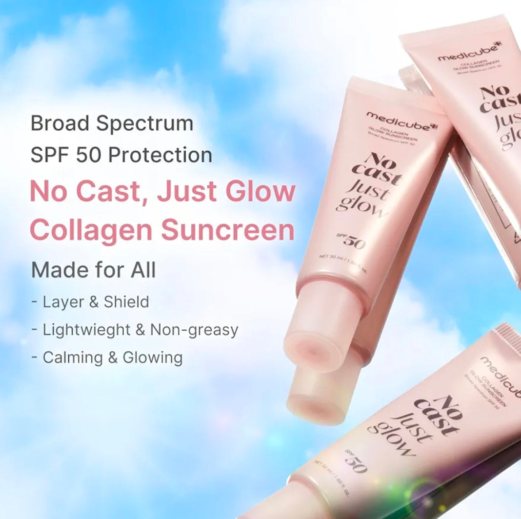 Medicube Collagen Glow Sunscreen SPF 50 – 50ml