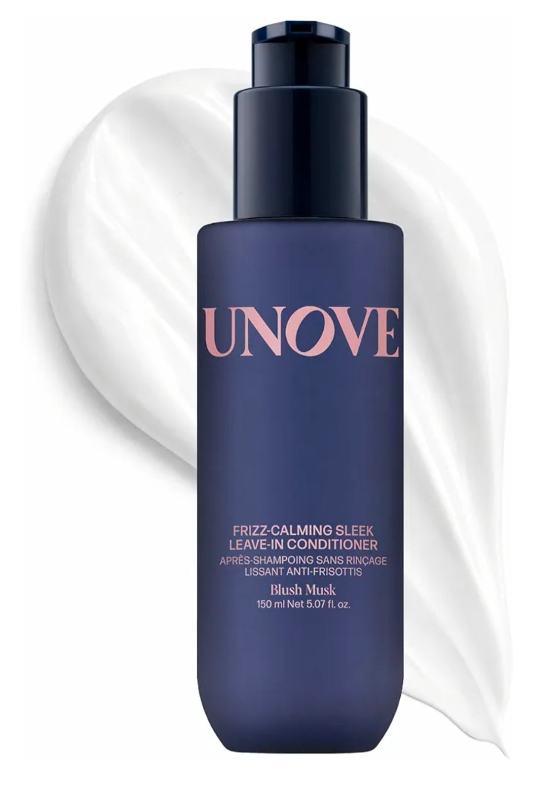 UNOVE Frizz-Calming Sleek Leave-In Conditioner – Blush Musk 150ml
