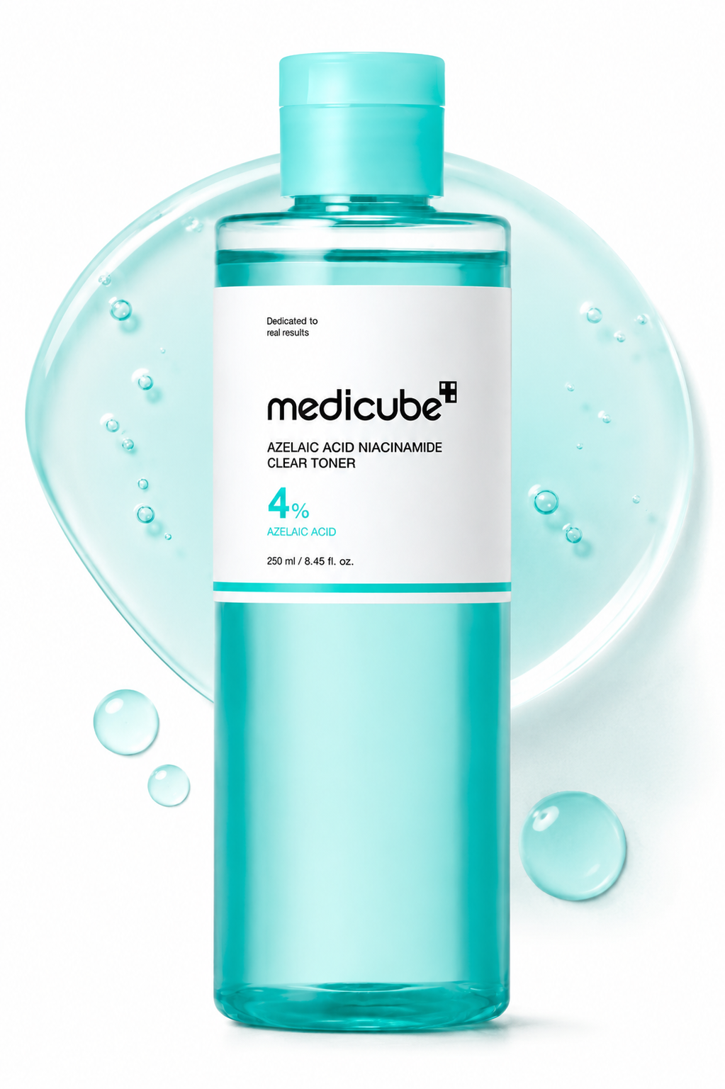 Medicube Azelaic Acid Niacinamide Clear Toner 250ml (8.45 fl. oz.) – 4% Azelaic Acid